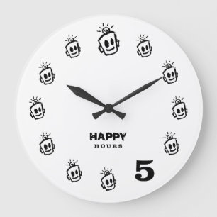 Horloge murale HAPPY Hours