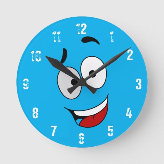 Horloge murale Happy Kook Art Clock (Recto)