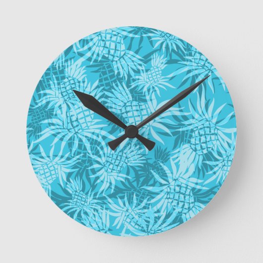 Horloge murale hawaïenne en ananas (Recto)