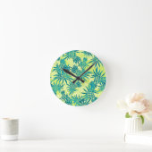 Horloge murale hawaïenne en ananas (Maison)