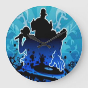 Horloge murale Hip hop Encore