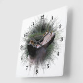 Horloge murale Hippo (Angle)