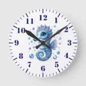 Horloge murale hippocampe (Recto)