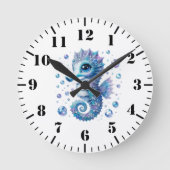 Horloge murale hippocampe (Recto)