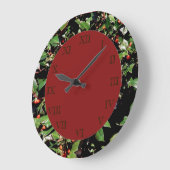 Horloge murale Holly & Berries (Angle)