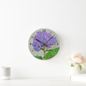 Horloge murale Hydrangea (Maison)
