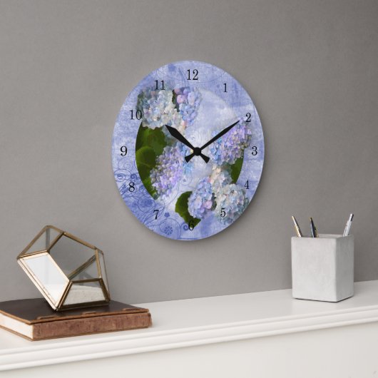 Horloge murale Hydrangea (Bureau)