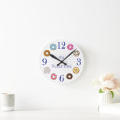 Horloge murale - il est temps de beignet (Maison)