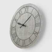 Horloge murale industrielle (Angle)