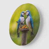 horloge murale Inséparable (Angle)