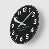 Horloge Murale Inspirante Moderne (Angle)