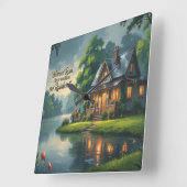 Horloge Murale Inspirationnelle À L'Horloge. (Angle)