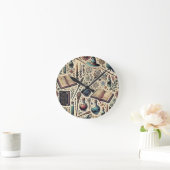 Horloge murale inspirée de Harry Potter (Maison)