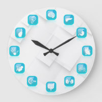 Horloge murale interne de docteur Organs Picture