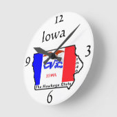 Horloge murale Iowa (Angle)
