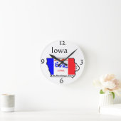 Horloge murale Iowa (Maison)