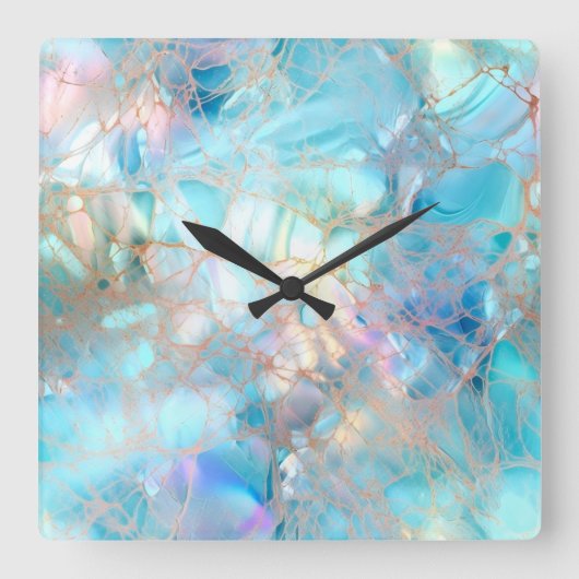 Horloge murale Iridescente (Recto)