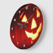 Horloge murale Jack o' Lantern (Angle)