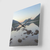 Horloge murale Jordan Pond Maine (Angle)