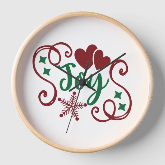 Horloge murale JOY (Recto)
