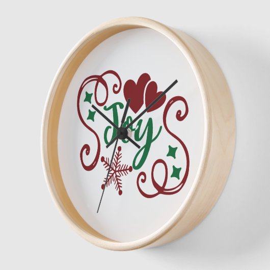 Horloge murale JOY (Angle)