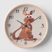 Horloge murale Kangaroo (Recto)