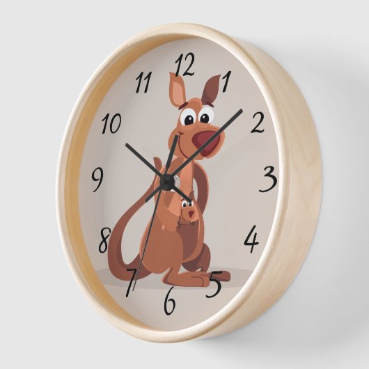 Horloge murale Kangaroo (Angle)