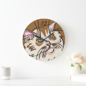 Horloge murale Kitty (Maison)