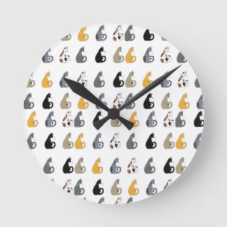Horloge murale Kitty Cats