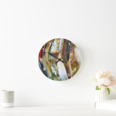 Horloge murale Kook Art - peinture abstraite (Maison)