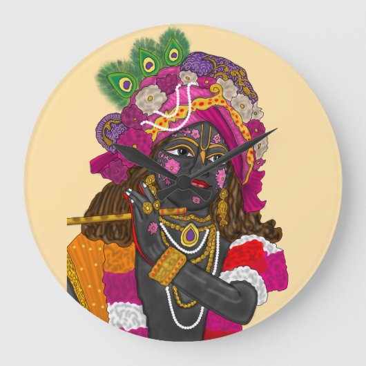 Horloge murale Krishna (Recto)