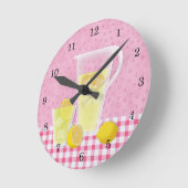 Horloge murale Lemonade (Angle)