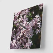 Horloge murale Lilac parfumée (Angle)
