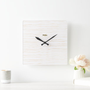 Horloge murale Liminality par Poet Adiela Akoo