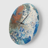 Horloge murale liquide d'art (Angle)