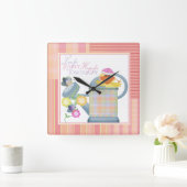 Horloge murale Live For Today 2 (Maison)
