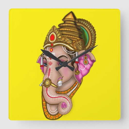 Horloge murale Lord Ganesha (Recto)