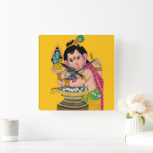 Horloge murale Lord Ganesha (Maison)