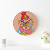 Horloge murale Lord Ganesha (Maison)