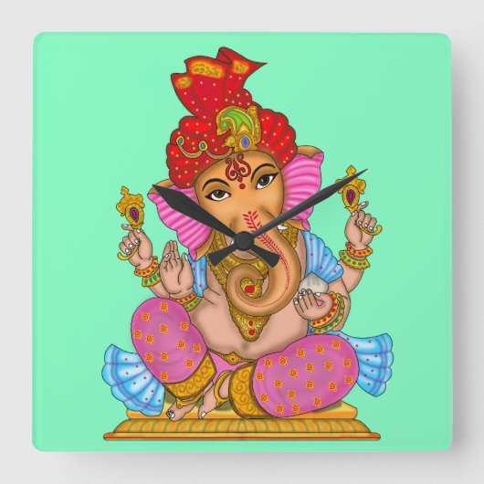Horloge murale Lord Ganesha (Recto)