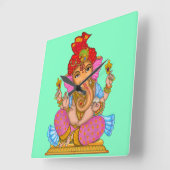 Horloge murale Lord Ganesha (Angle)