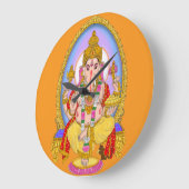 Horloge murale Lord Ganesha (Angle)