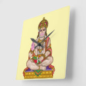 Horloge murale Lord Hanuman (Angle)