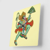 Horloge murale Lord Hanuman (Angle)