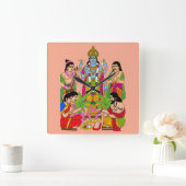 Horloge murale Lord Satyanarayan (Maison)