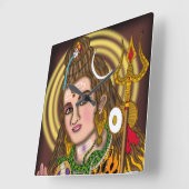 Horloge murale Lord Shiva (Angle)