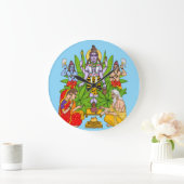 Horloge murale Lord Shiva (Maison)