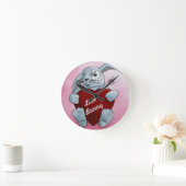 Horloge murale Love Bunny (Maison)
