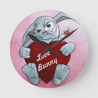 Horloge murale Love Bunny