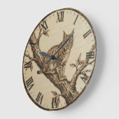 Horloge murale Lynx (Angle)